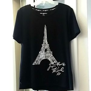 Karl Lagerfeld tee worn once